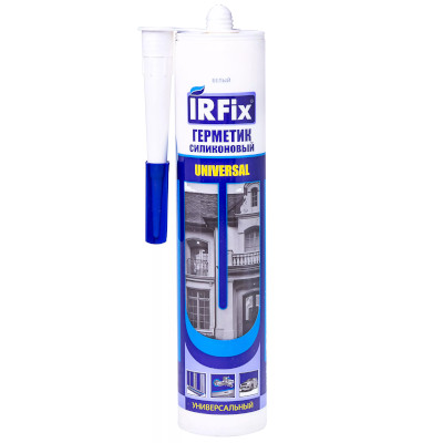 Рекомендуем купить Герметик IRFix UNIVERSAL силиконовый универсальный "Белый", 310 мл