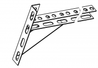 Купить кронштейн т-образный 250 оптом | ПРОТОРГ
