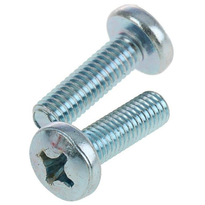 Рекомендуем купить Винт DIN 7985 M6x20 с полуцилиндрической головкой и крестовым шлицем PH, кл. пр. 4.8, оц. сталь