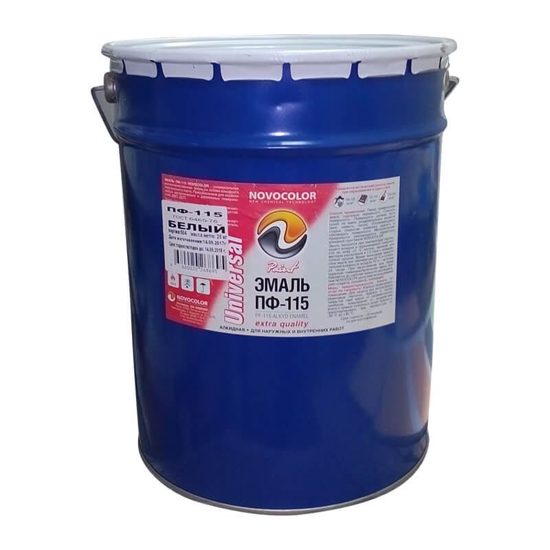 Рекомендуем купить Эмаль ПФ-115 красная (25 кг)