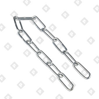 Цепь длиннозвенная DIN 763 8х52, нерж. сталь A2 - №3