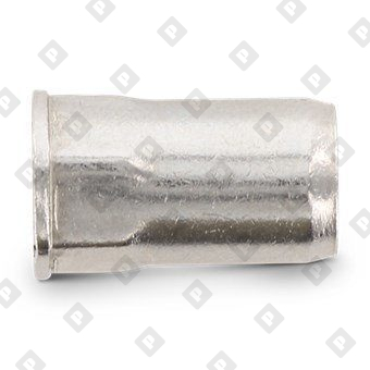 Заклепка ART 1027 M6х16 с внутренней резьбой и уменьшенным потайным бортиком, полушестигранная, нерж. сталь А2 - №2