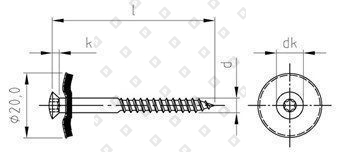 Art. 9088 A2-Cu 4,5X55 TX20 - №4