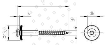 Art. 9187 A2-Cu 4,5X35 TX20 - №3