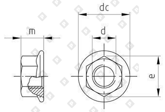 DIN 6923 A4 M 10 - №3