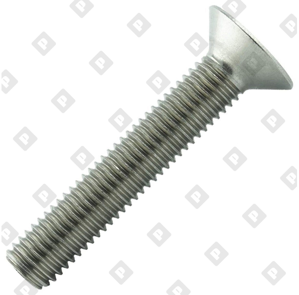 M10x25 DIN 965 кл. пр. 4.8 оц. сталь - №1