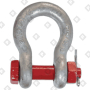 Скоба такелажная омегообразная G-2130 0.5 т с гайкой и шплинтом, кл. пр. 8