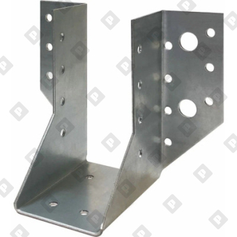 Опора бруса раскрытая OBR R 100x160x76x2 мм, оц. сталь - №1