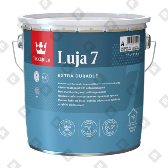 Краска акрилатная Tikkurila LUJA 7 А мат. (2,7 л) - №1