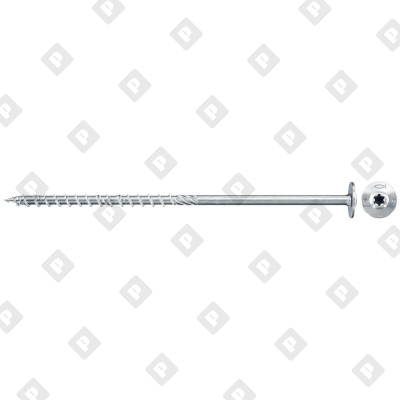 Шуруп конструкционный fischer FPF-WT 10x220 ZPP 50 с тарельчатой головкой и шлицем TX, оц. сталь - №1