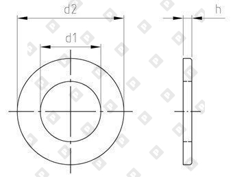 ISO 7090 A4 42 - №3