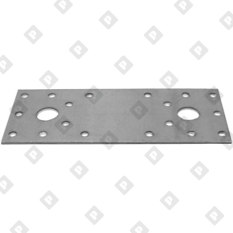 Крепежная пластина KP 140x55x1.5 мм, оц. сталь - №1