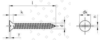 DIN 7972 A2 C 3,5X32 - №4