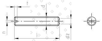 DIN 438 A4 M 12X20 - №4