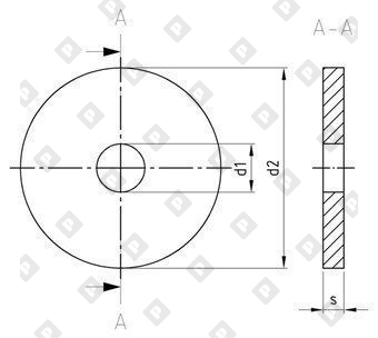 DIN 1052 A4 14X58X6 - №3