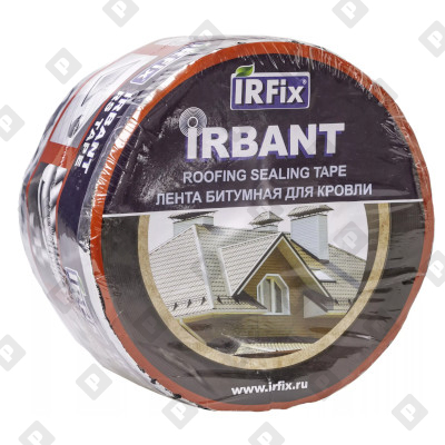 Битумная лента для кровли IRFIX IRBANT RST "Алюминий", 100мм x 10 м - №1