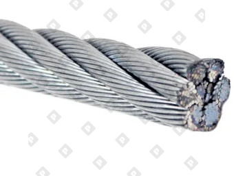 Канат ГОСТ 2688-80 Ø 24 мм, оцинкованная сталь - №1