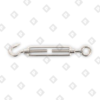 Талреп ART 9072 М12 тип C крюк-кольцо, нерж. сталь А4 - №3