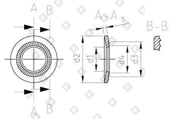 NFE 25-511 A2 3X6X0,5 - №3