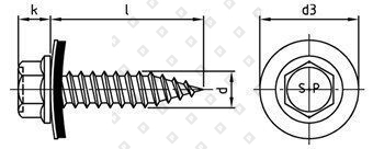 Art. 9505 A2/CV 4,5X38 DS 14 мм - №4