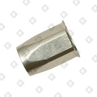 Заклепка М5x13.5 шестигранная с внутренней резьбой и уменьшенным бортом, нерж. сталь A2 - №1