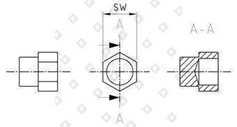 Art. 9145 AISI 303 A/F 6 - №4