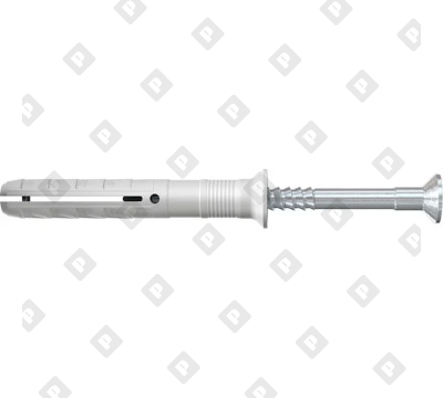 Гвоздевой дюбель fischer N 6x40 S K NV с потайным бортиком, упаковка блистер 12 шт - №4